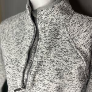 Kyodan Pullover Women’s Sweatshirt 1/4 Zip Long Sleeves Size TG/XL Gray